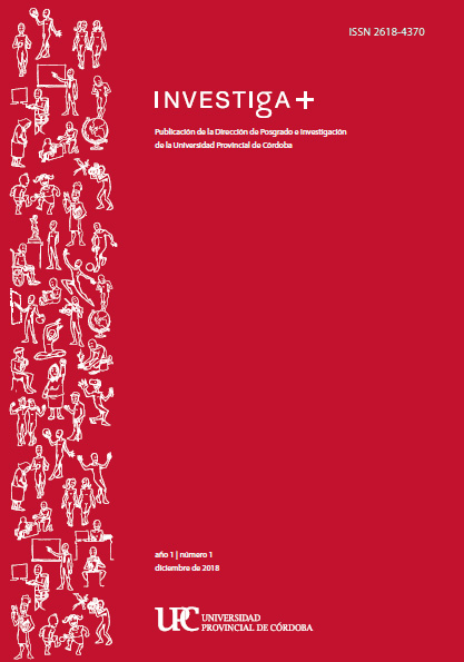 Investiga + Año 1 Número 1 Diciembre de 2018